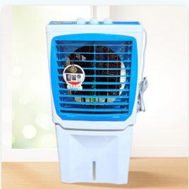 Raghuvir 12’ BLISS Air Cooler - 35L Tank, 3 Side Honey Combpad, 3 Speed Motor, Ice Chamber