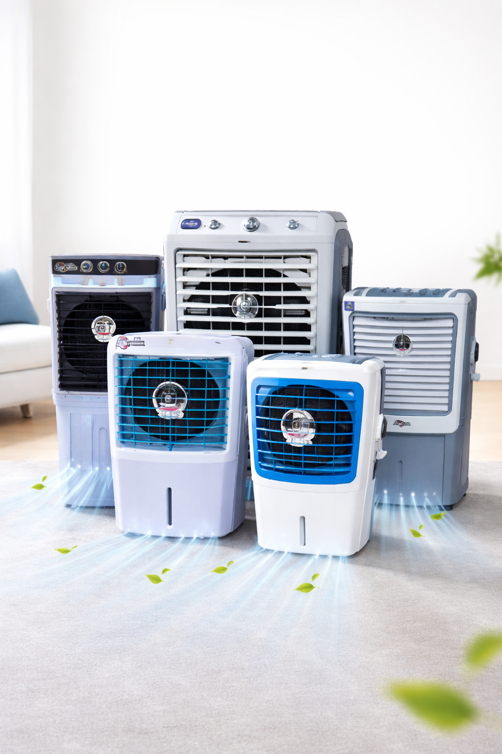 Range of air coolers